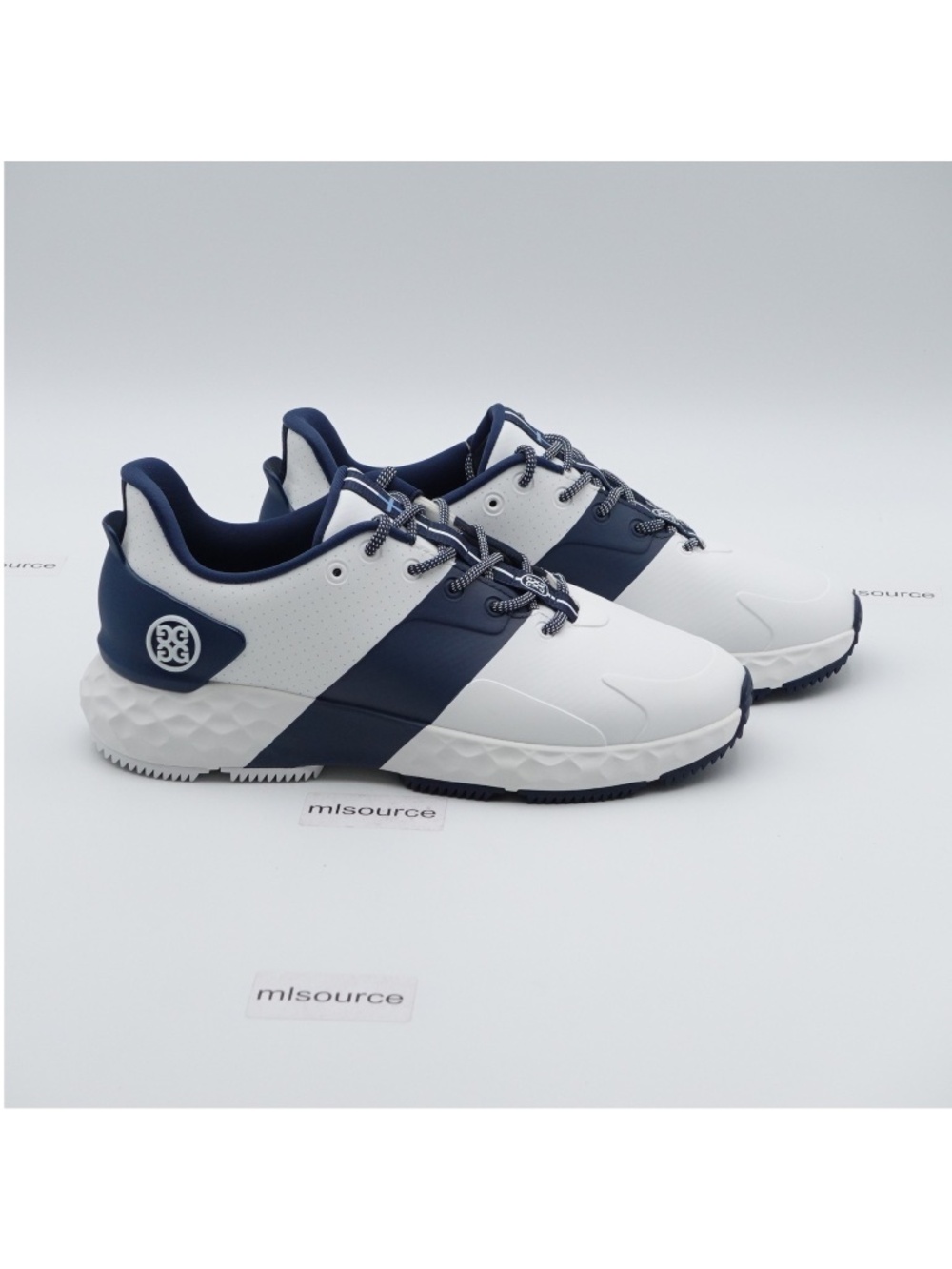NEW Size 9 Women's G/FORE MG4+ Perforated T.P.U. Contrast Stripe Golf Shoes Snow - Picture 3 of 7